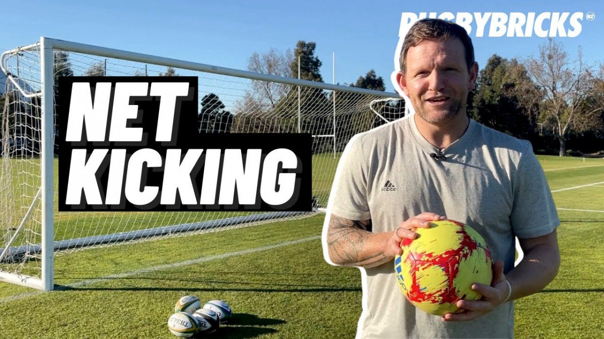 Rugby Net Kicking | @rugbybricks Goal Kicking