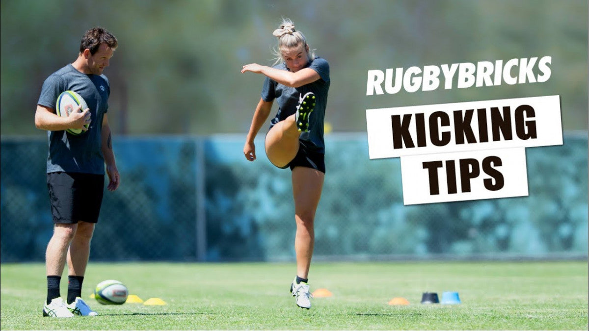 Rugby Kicking Tips | @rugbybricks | Peter Breen