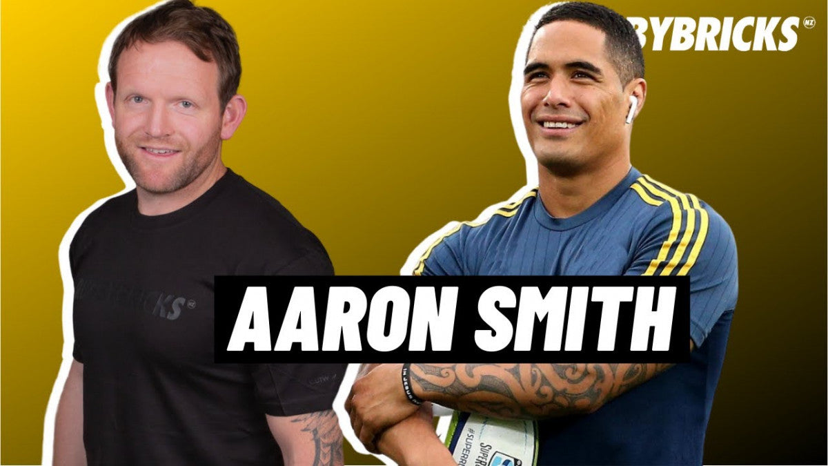 Aaron Smith | @rugbybricks Podcast | ALL BLACK HALF BACK & OVERCOMING OBSTACLES