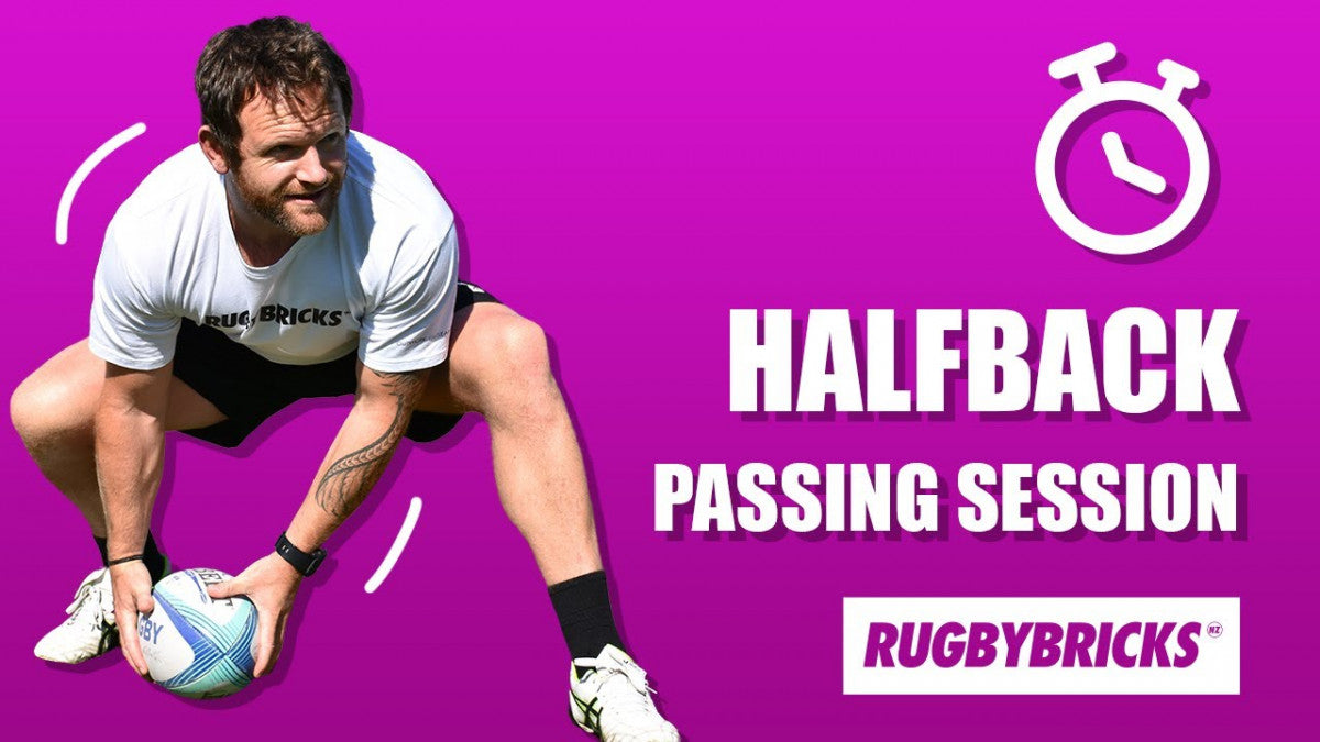 Halfback Passing Session | @rugbybricks