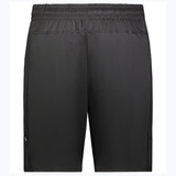 Back Elastic Waist Moisture Wicking Pocketed Rugby Shorts