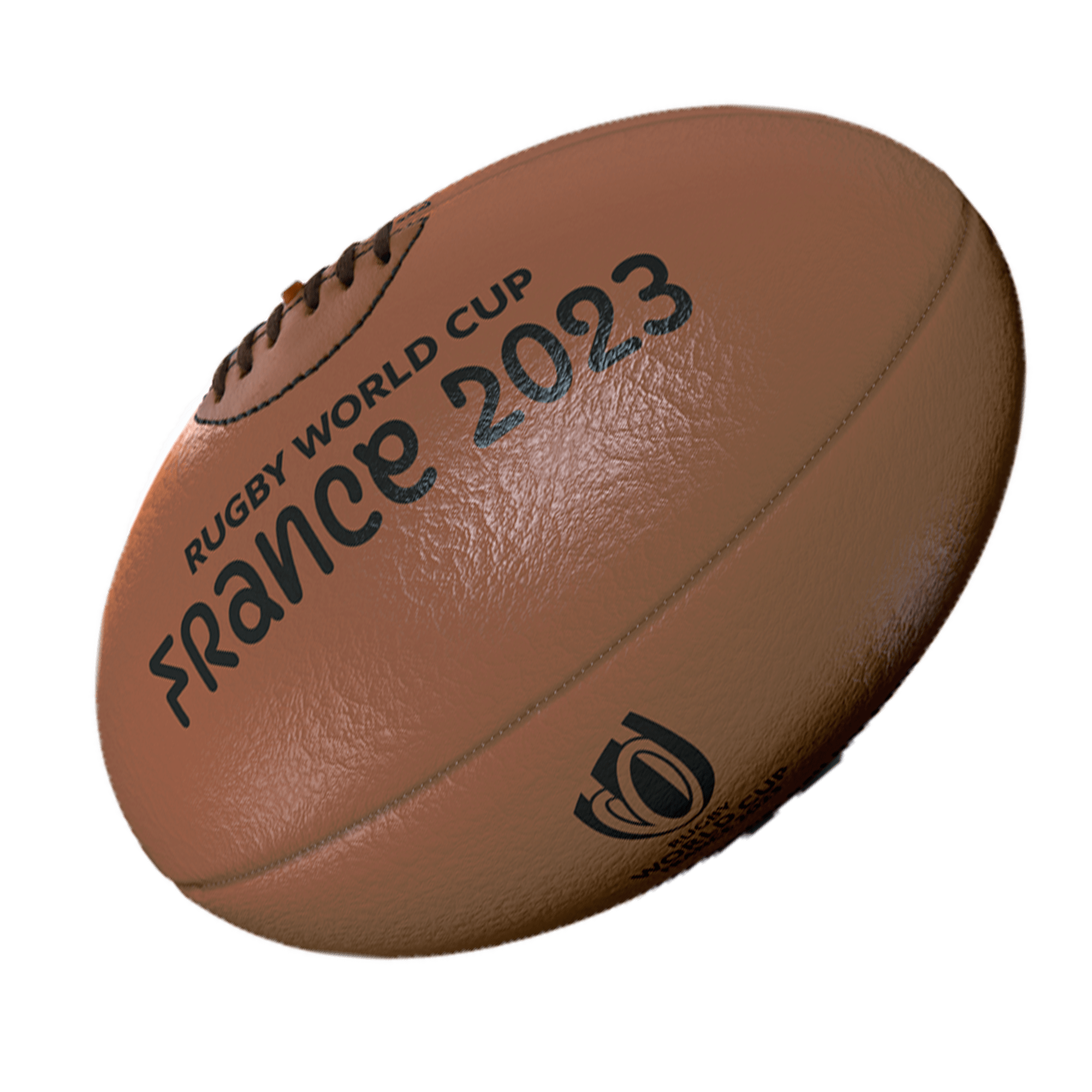 Rugby World Cup 23 Vintage Leather Ball by Gilbert | World Rugby Shop