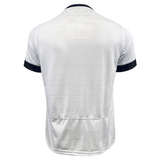 The back view of a Scotland Rugby RWC 23 Away Jersey by Macron.