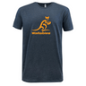 The Wallabies Supersoft T-shirt with the WRS LAT logo on a navy t - shirt.