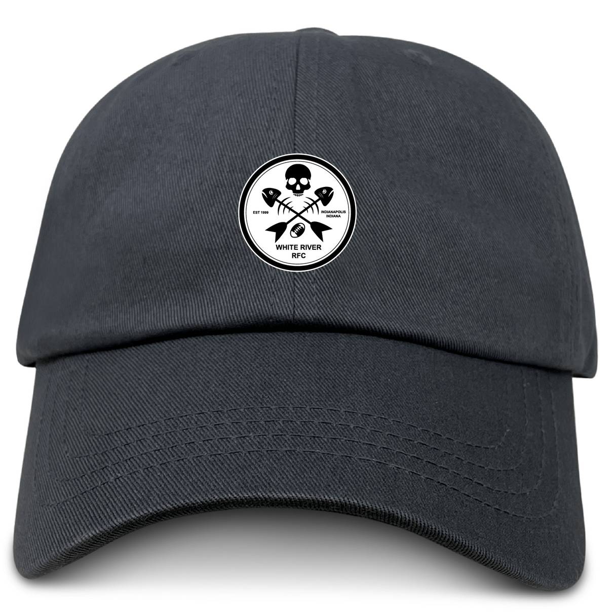 White River RFC Adult Low-Profile Cotton Twill Dad Cap