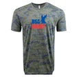 WRS LAT USA Rugby Camo Edition Throwback Logo Supersoft Tee.