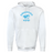 The Nations of Rugby Sky Argentina Rugby 60/40 Pullover Hoodie by WRS Augusta features the text "Argentina Rugby" and a blue puma graphic on the front, celebrating the Nations of Rugby.