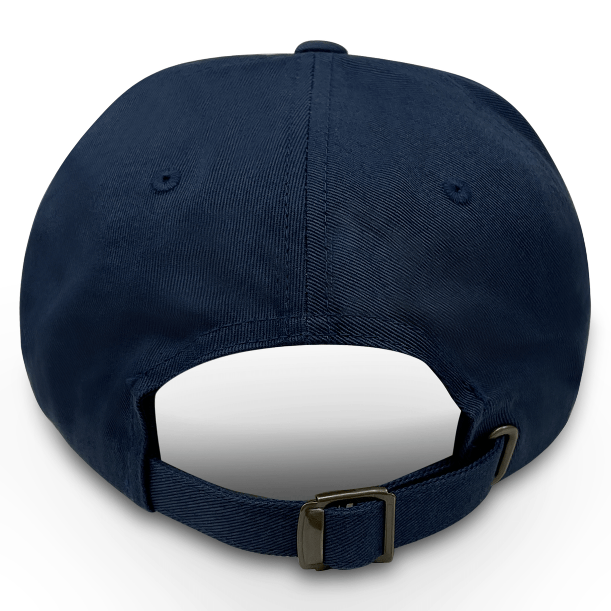 A Western Province Cotton Twill Dad Cap with a buckle, made of cotton twill by EMB Alpha Broder.