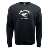 This black Nations of Rugby Argentina Rugby Fleece Crewneck Sweatshirt is a must-have for enthusiasts of Argentina Rugby. Made with cozy fleece fabric, this crewneck sweatshirt from WRS Augusta is perfect for showing your support while staying warm and comfortable.