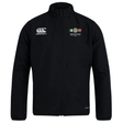 A lightweight Washington Irish Rugby Ireland Canterbury Club Track Jacket with a red, green and white EMB Canterbury logo.