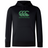 The WRS Canterbury Goal Post CCC Club Hoodie is a lightweight black piece with a green logo on the front, featuring a kangaroo pocket and hood.