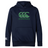 The WRS Canterbury Goal Post CCC Club Lightweight Hoodie is navy blue with a green CCC logo on the chest and a white logo on the lower sleeve.