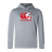 The WRS Canterbury CCC Club Lightweight Hoodie is a light gray hoodie featuring a red CCC logo with a maple leaf on the chest, showcasing the Canterbury Canada spirit.