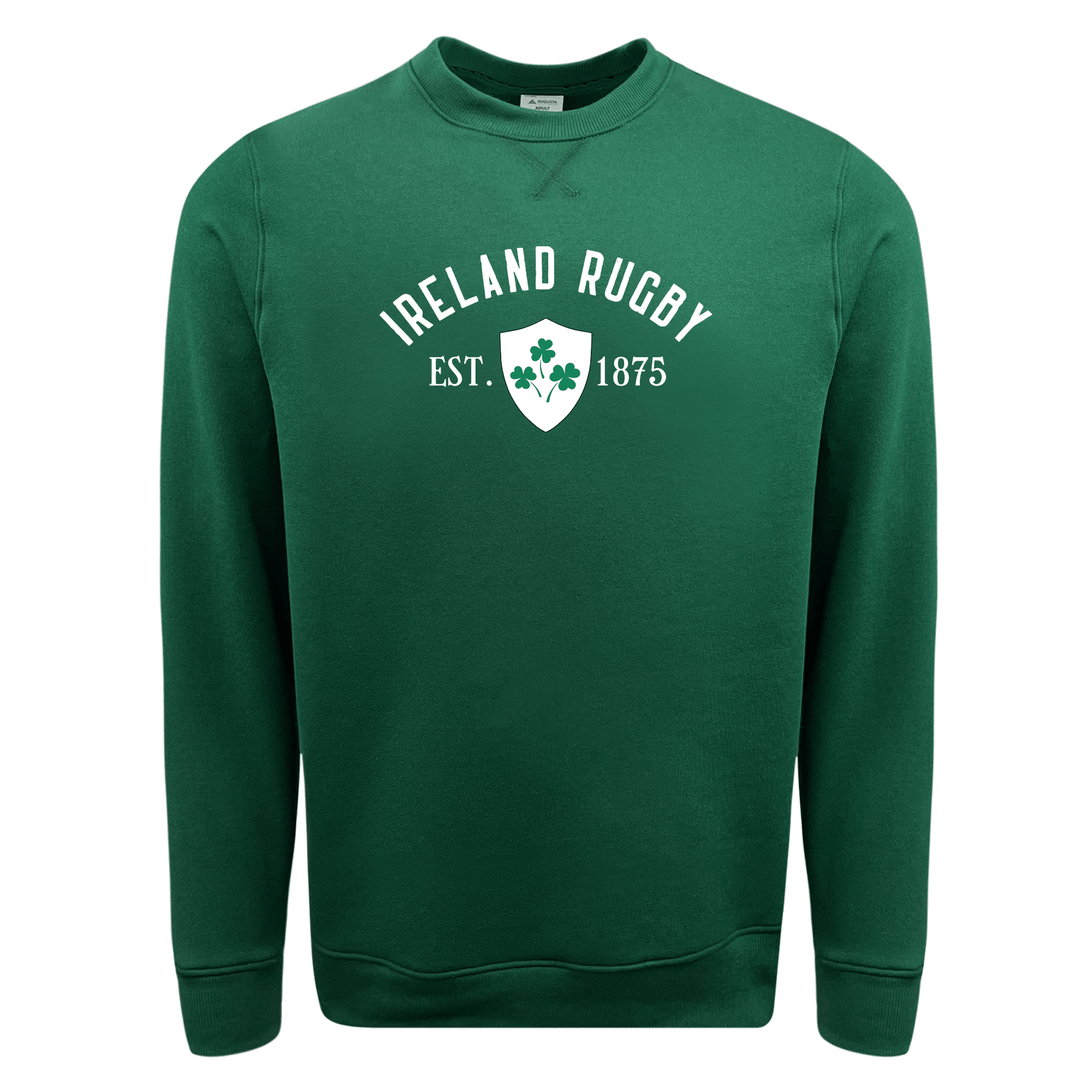 Ireland Rugby Est 1875 Fleece Crewneck Sweatshirt – World Rugby Shop