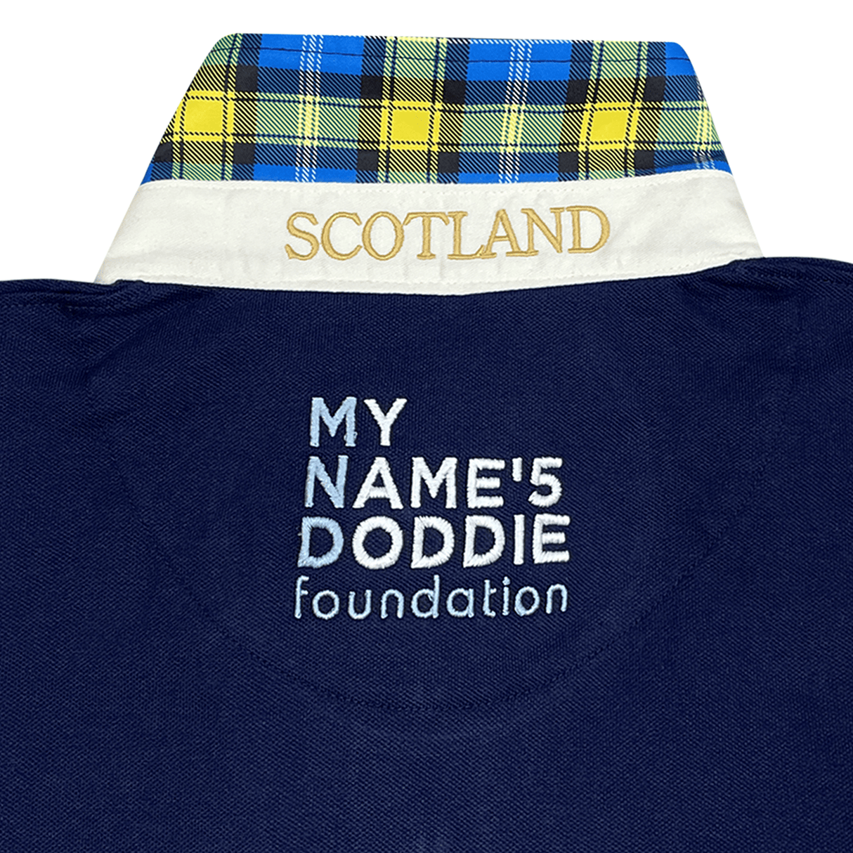 My names Doddie Weir Polo by Ellis Rugby polo shirt.