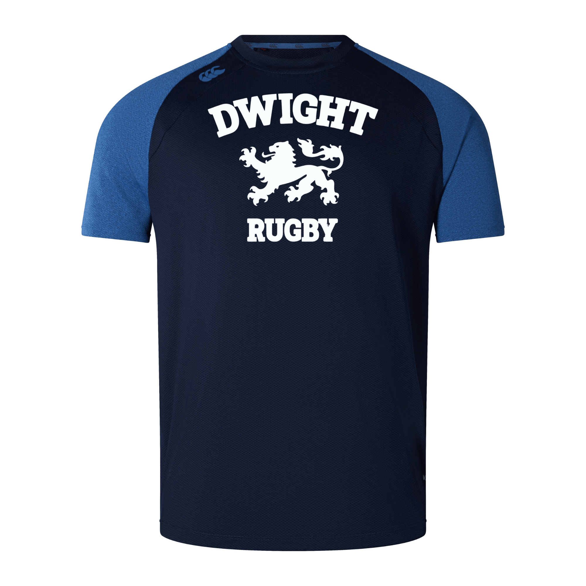 Dwight Rugby White Logo Elite Training Tee by Canterbury - World Rugby Shop