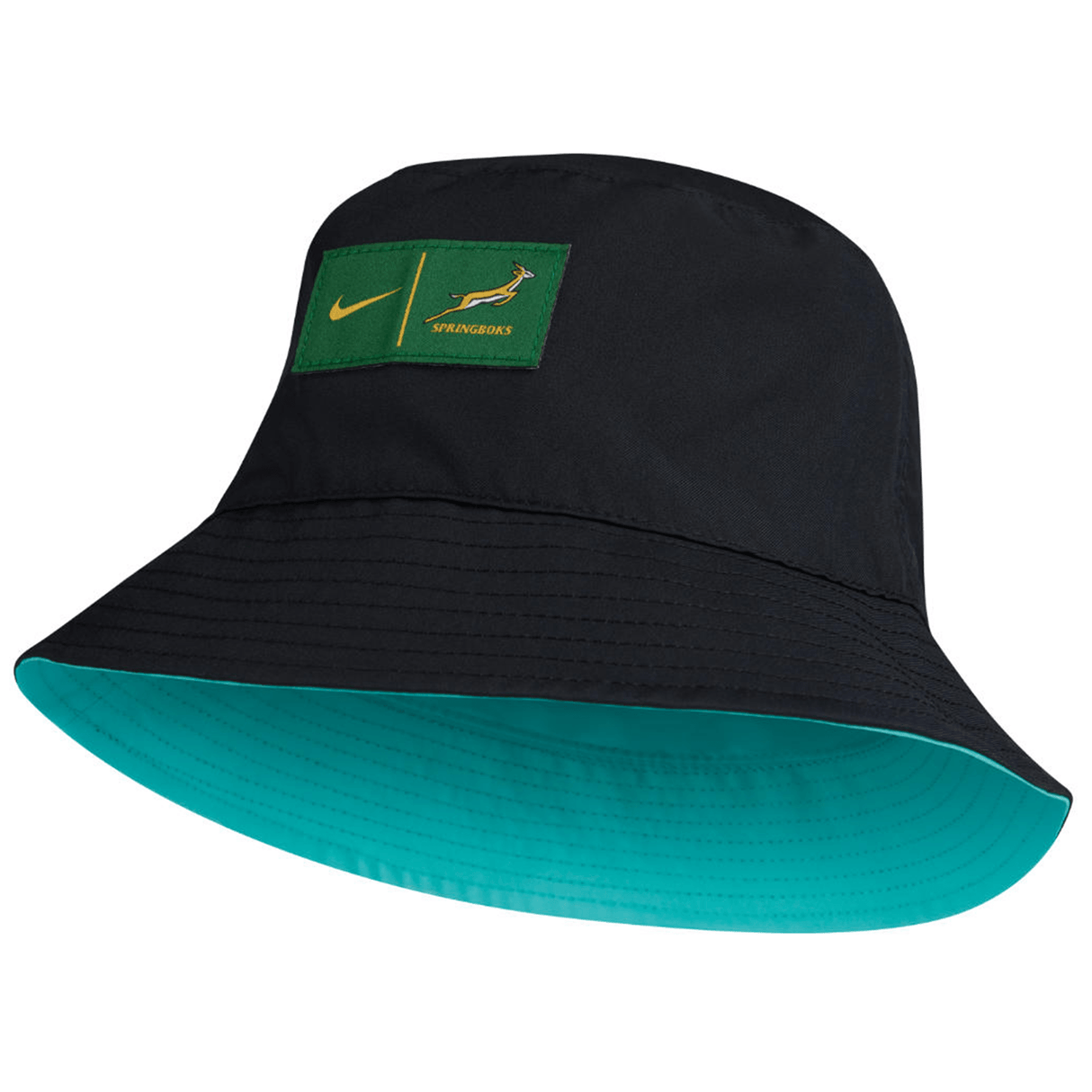 Springboks Rugby Hat BOKS Unity Reversible Polyester Bucket Hat 23 24 by Nike World Rugby Shop