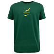 Show your pride for South Africa rugby with the Youth Springboks Unity Evergreen Tee by Nike. Made from premium cotton, it features the iconic Springboks logo and a yellow Nike swoosh, perfect for fans who appreciate comfort and team spirit.