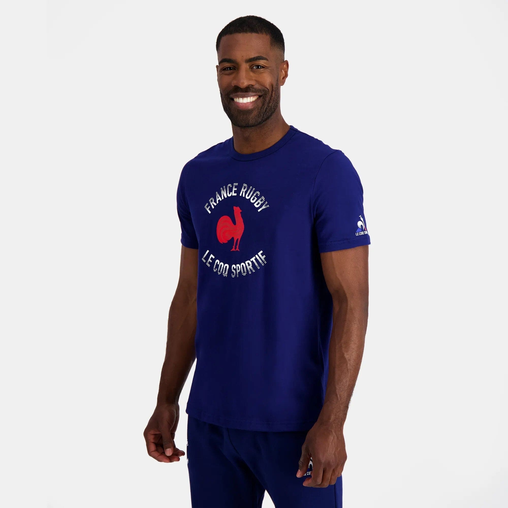 XV de France FFR 23 24 Fan T Shirt by Le Coq Sportif World Rugby