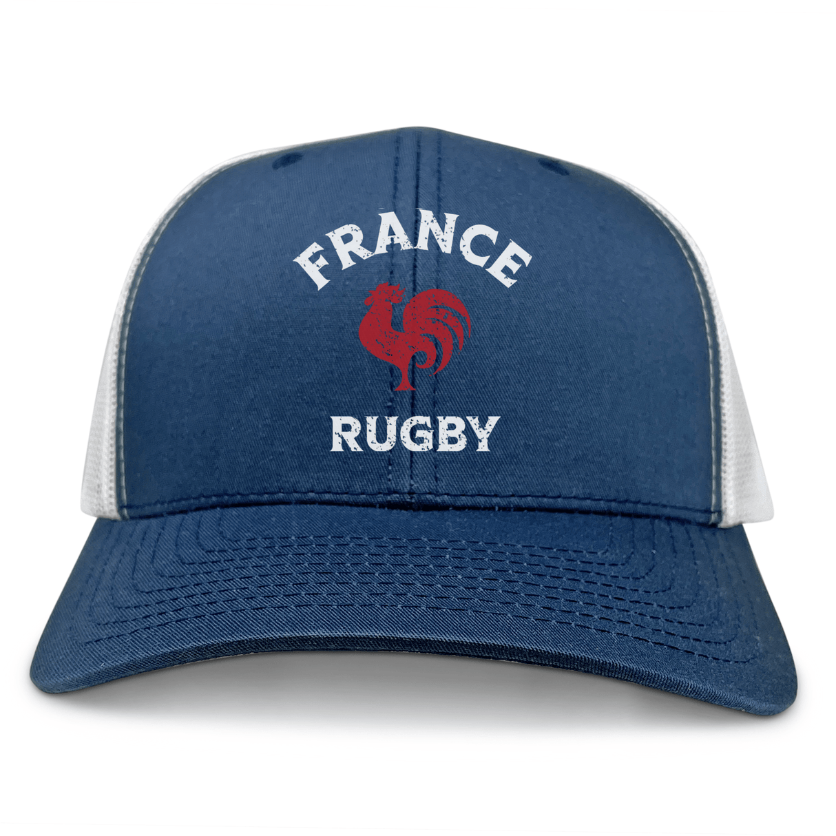 Snapback Closure, Nations of Rugby France Retro Trucker Cap, EMB Alpha Broder