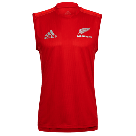 The All Blacks Red Singlet by adidas.