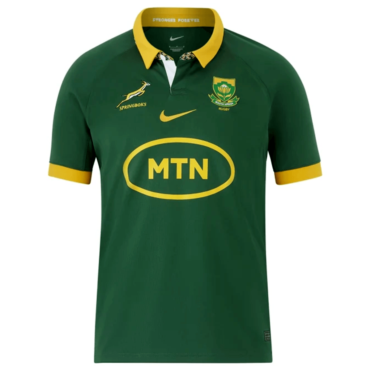 Nike SPRINGBOKS YOUTH NIKE STADIUM SS JERSEY HOME / World Rugby Shop