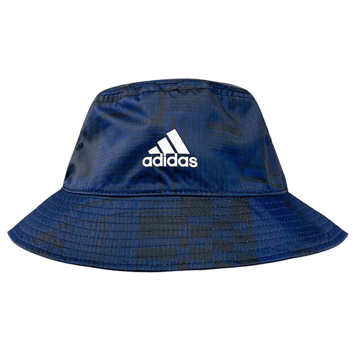 The Highlanders Super Rugby Bucket Hat by Adidas from Adi COTW is a stylish blue hat featuring the iconic white Adidas branding on the front, perfect for Highlanders Super Rugby fans.