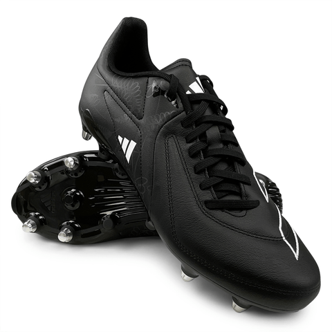 Adidas RS15 Elite Rugby Cleat 23 Soft Ground Boot Core Black White Carbon SKU HP6816 8