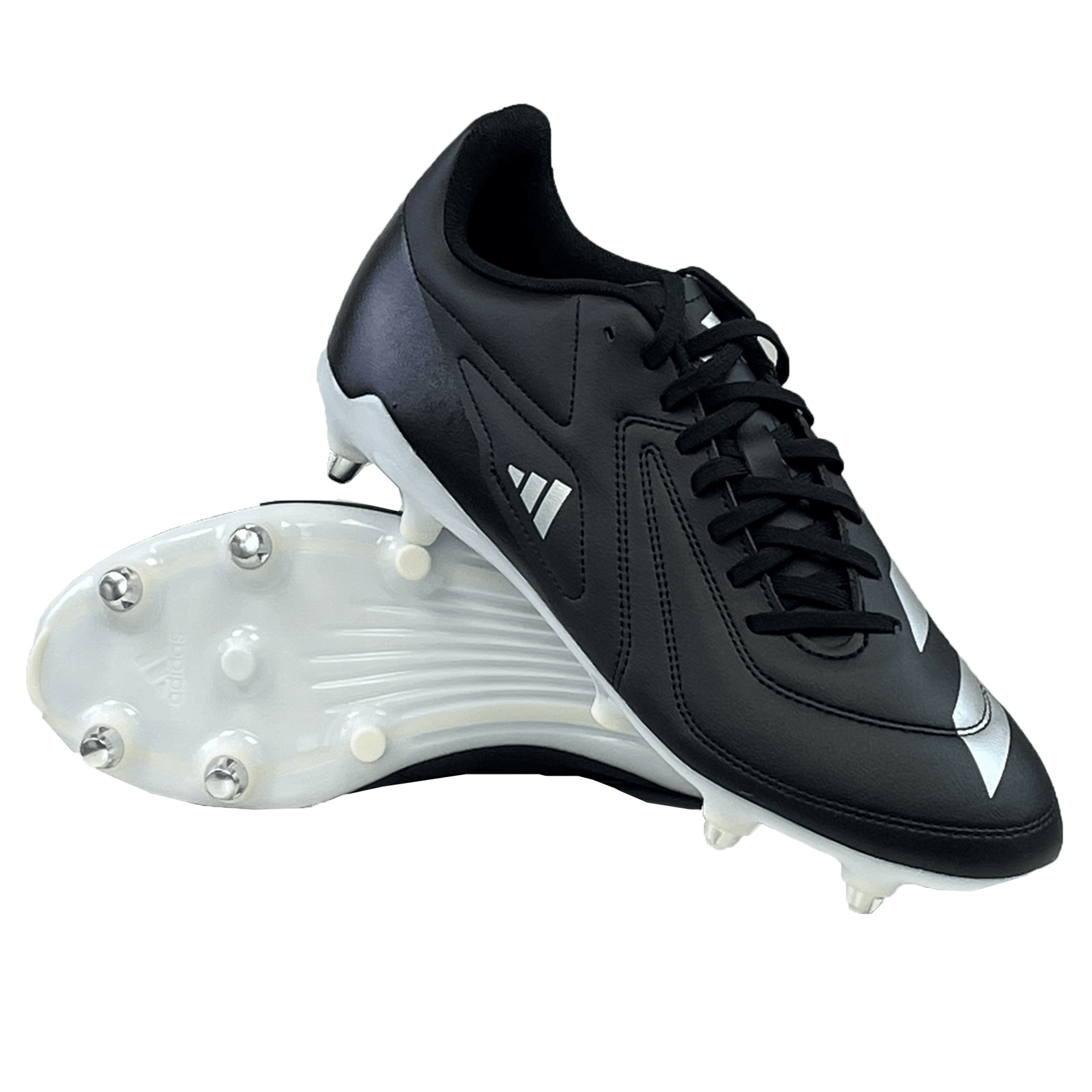 adidas RS15 SG Core Black Zero Metallic White World Rugby Shop