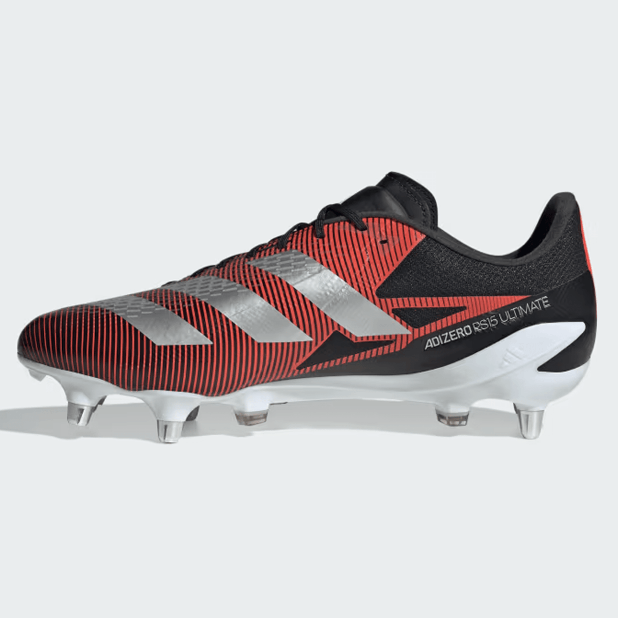 adidas Adizero RS 15 Rugby Cleat Soft Ground Better Scarlet Core Black Solar Red SKU IF0518 World Rugby Shop