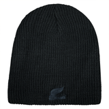 The All Blacks Beanie by adidas features a black knitted design with a subtle leaf pattern and "All Blacks" embroidered at the bottom, beautifully capturing the essence of New Zealand rugby.