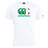 The Canterbury Italy CCC Flag Club T-Shirt by WRS Canterbury features a stylish white design with a striking green and red logo on the front, made from a comfortable cotton blend.