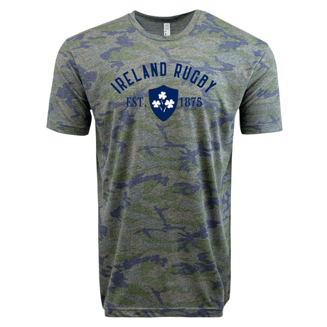 WRS LAT Ireland Rugby Est 1875 Camo Supersoft Tee.