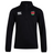 The Kenya Club Shield 1/4 Zip Training Top from EMB Canterbury features a 1/4 zip, Canterbury logo on the left chest, and a Kenyan flag emblem on the right, perfect for showing pride while staying comfortable.