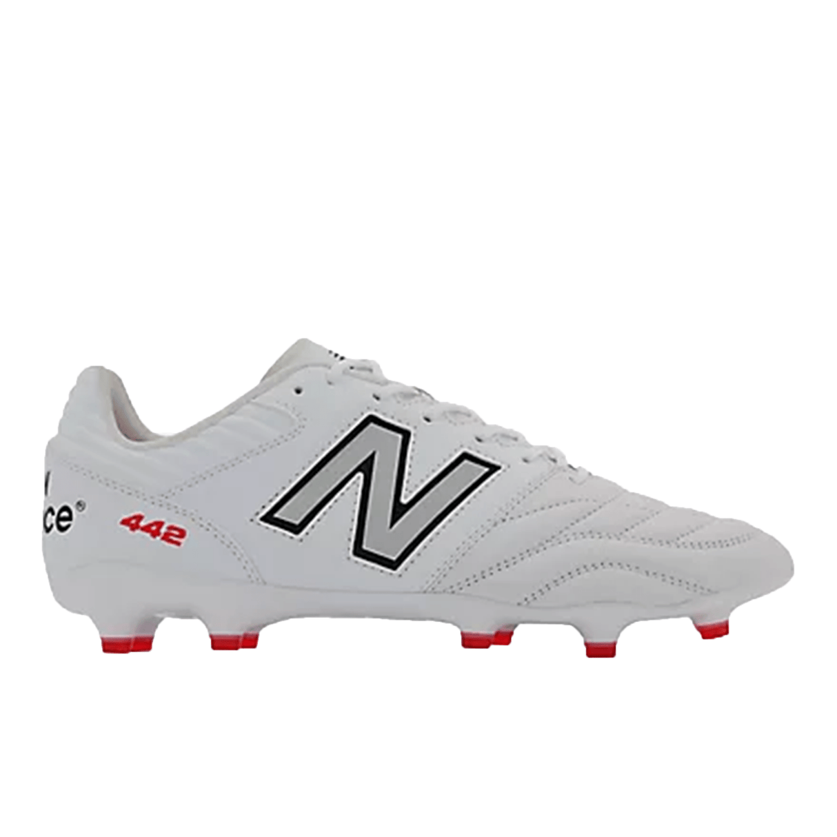 New Balance Unisex 442 V2 Pro FG White Grey Size 4.5