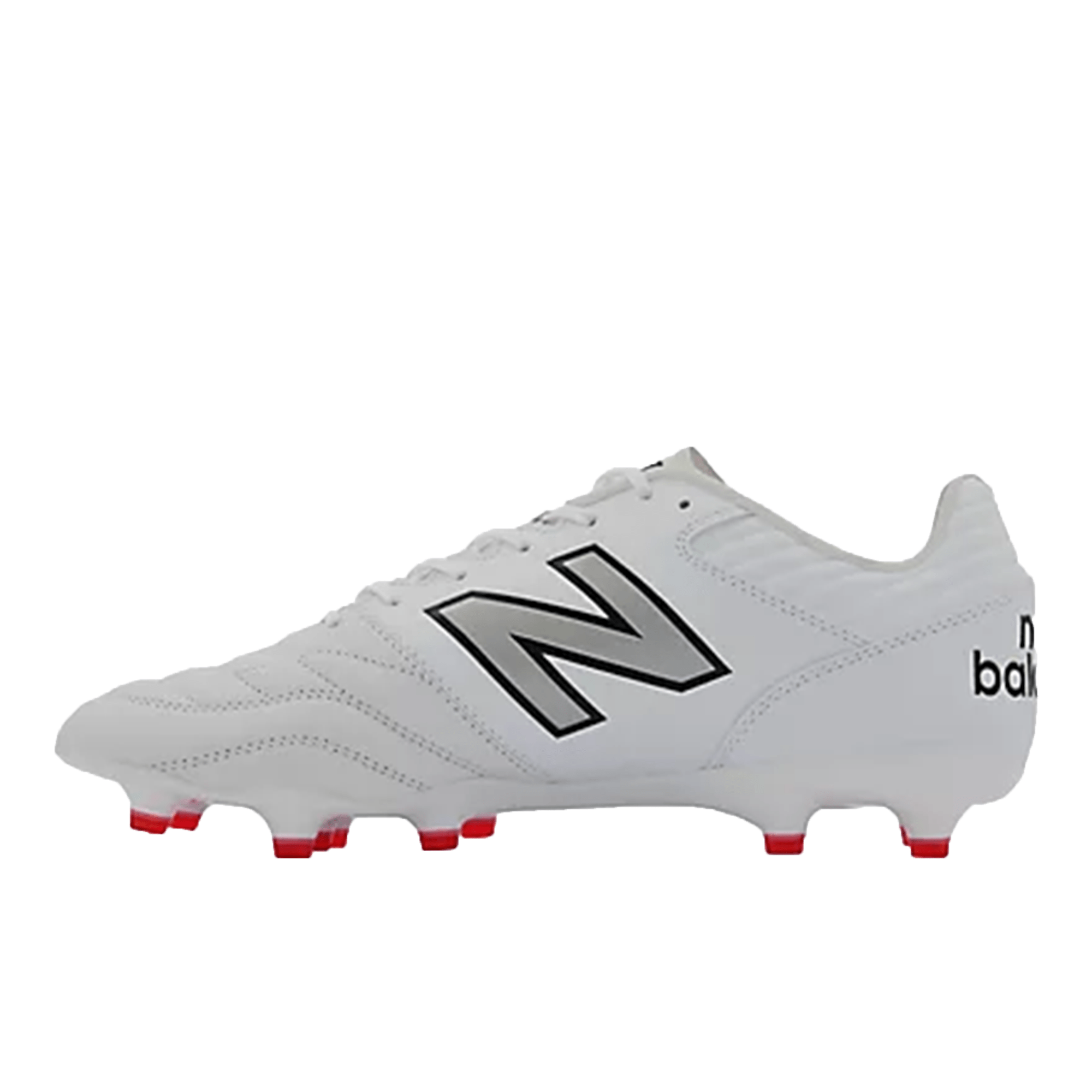 New Balance 442 V2 Pro Wide Rugby Cleat - Firm Ground Boots - White/Silver  - SKU MS41FWT2-2E / World Rugby Shop