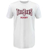 A WRS LAT Apparel Troy University Rugby "Trojans" Supersoft Tee with red text.