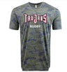 A WRS LAT Apparel Troy University Rugby "Trojans" Supersoft Tee with camouflage print.