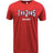 A red WRS LAT Apparel Troy University Rugby "Trojans" Supersoft Tee with white text.