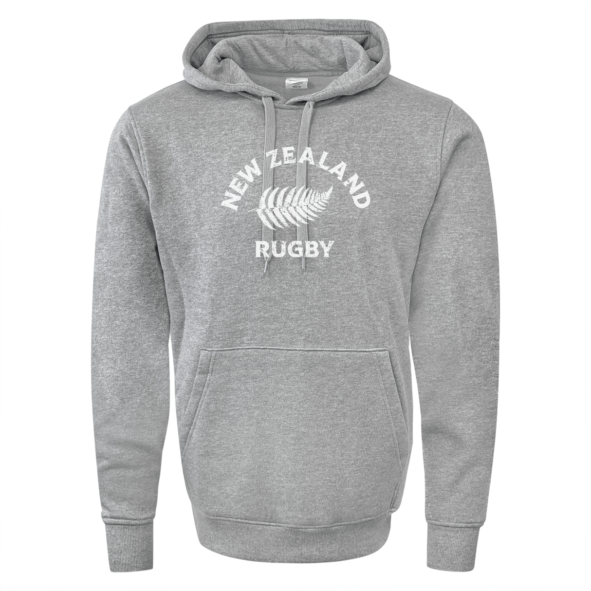 A WRS Augusta Nations of Rugby New Zealand Rugby 60/40 Pullover Hoodie with white text.