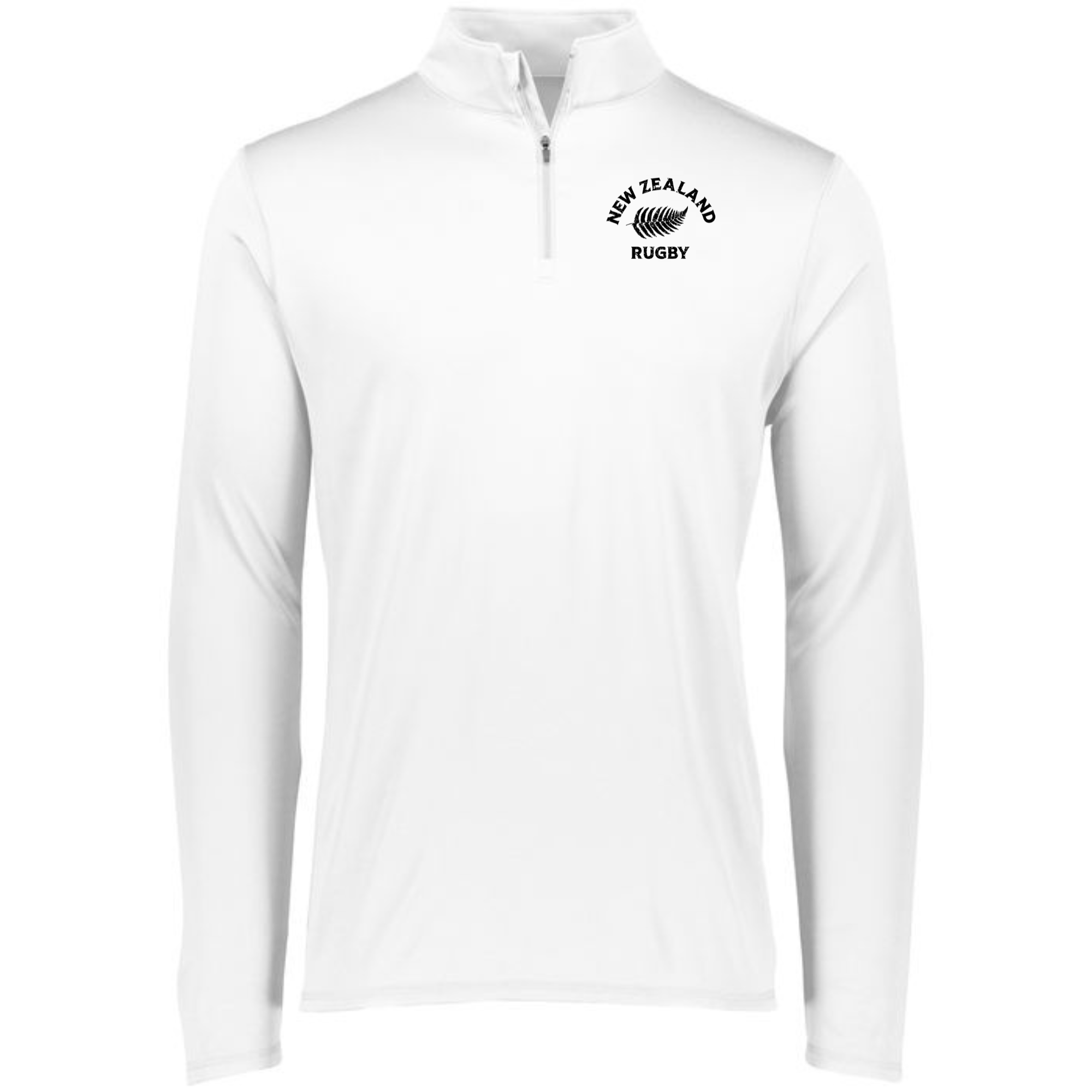 Nations of Rugby New Zealand Rugby 1/4 Zip Pullover / World Rugby Shop 