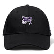 The Valley Panthers Rugby Flexfit Drill Cap by Canterbury from EMB Canterbury features a curved brim and an embroidered "Valley Panthers" logo on the front.