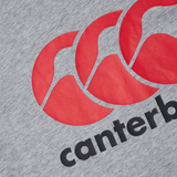 A grey Canterbury CCC Logo T-Shirt with a red center logo on it.