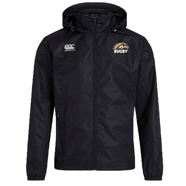 Western Michigan University Men's Rugby Club Vaposhield Full Zip Rain Jacket by Canterbury