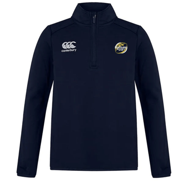 Del Norte Nighthawks Club 1/4 Zip Mid Layer Training Top by Canterbury