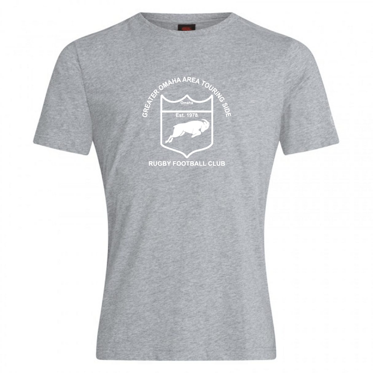 Omaha GOATS Rugby Club Plain Tee by Canterbury