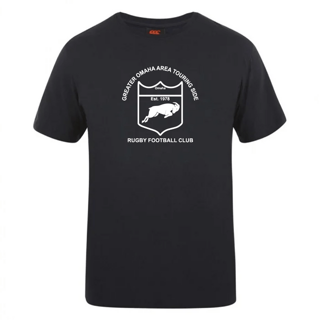 Omaha GOATS Rugby Club Plain Tee by Canterbury