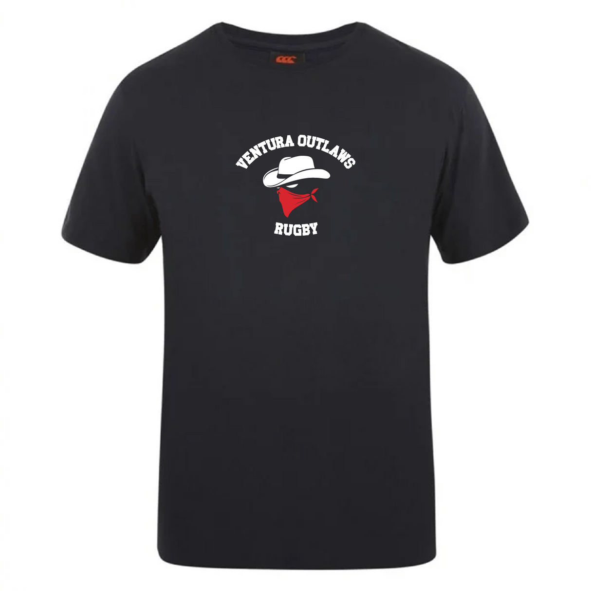 Ventura Outlaws Rugby Club Plain Tee by Canterbury