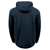 The back view of a Canterbury Tempo Vapodri Full-Zip Hoodie featuring Canterbury branding.