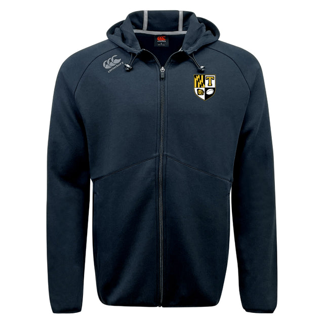 Towson University Rugby Tempo Vapodri Full-Zip Hoodie by Canterbury